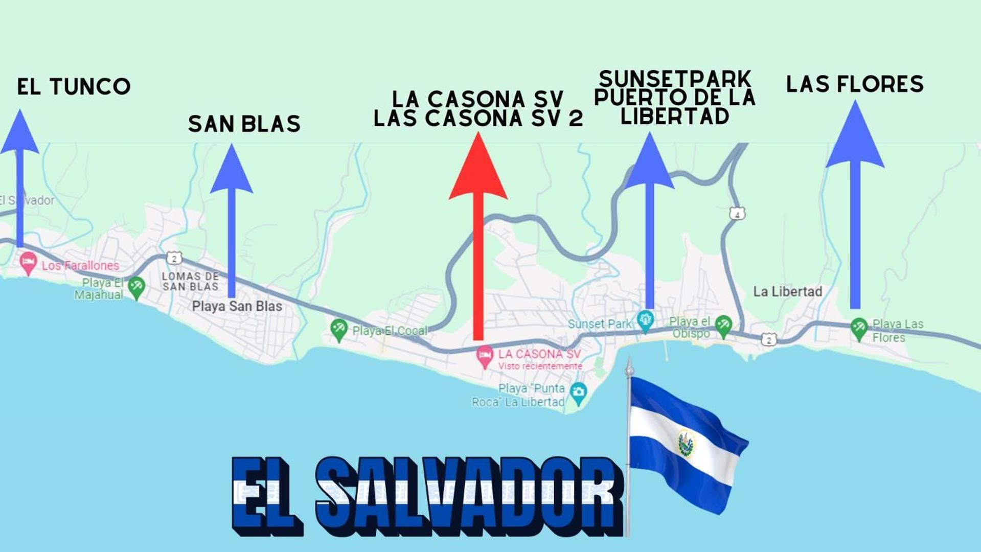 La Casona Sv Hostal La Libertad Exteriör bild